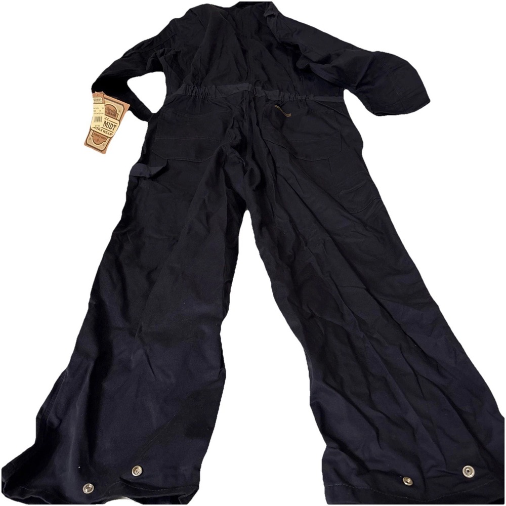 C.E. Schmidt Workwear Coveralls Large Regular Navy NWT Cotton T63410NA - Picture 13 of 13